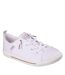 Womens/ladies Bobs B Cute 2 Canvas Trainers White Skechers-3