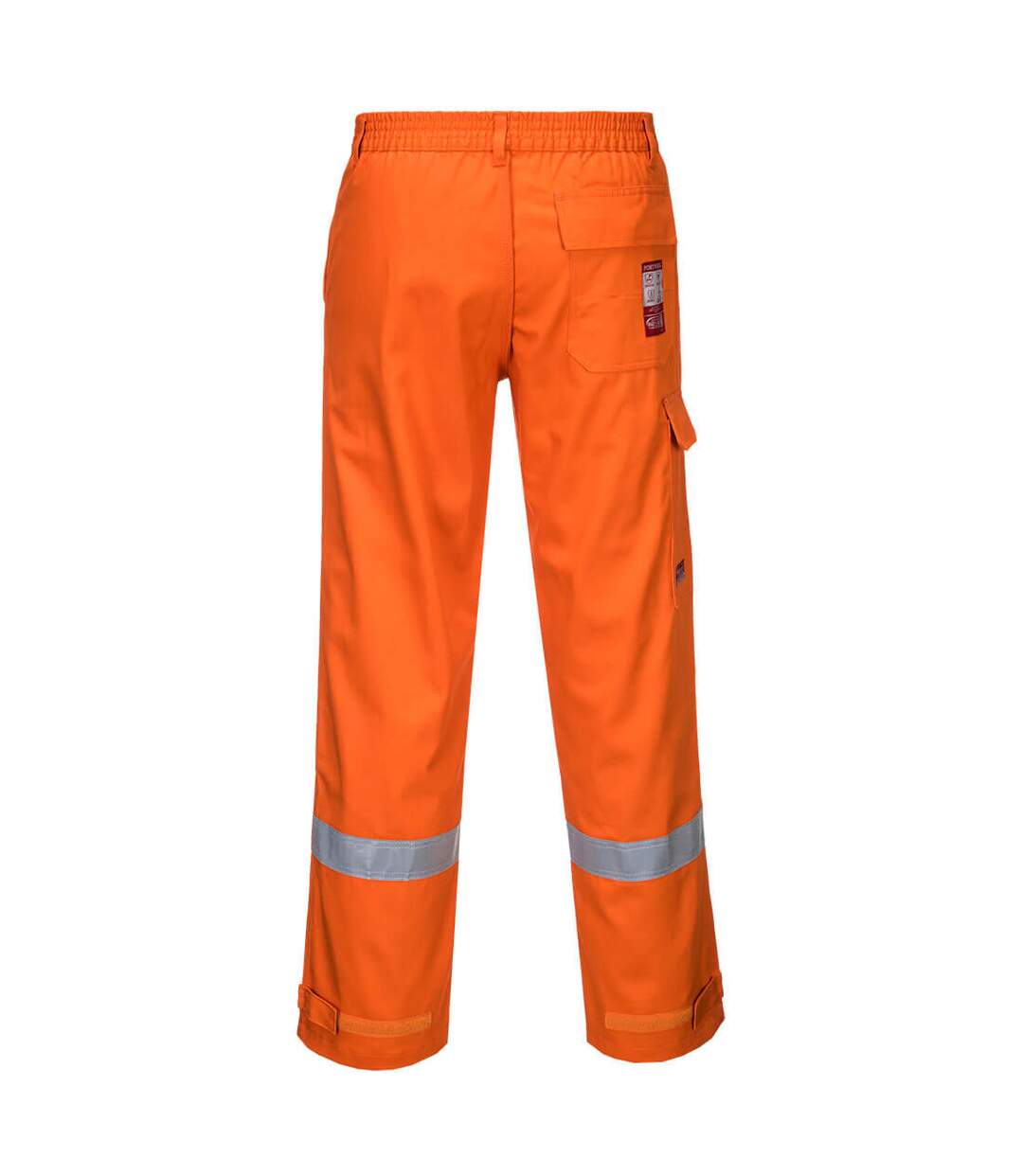 Mens bizflame plus work trousers orange Portwest-2