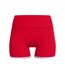 Womens/ladies Solid Bound Swim Shorts Red Speedo-2