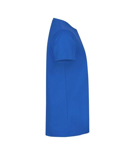 Mens Premium Long T-shirt Blue Clique