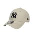 Mens 9forty Mlb League Essential New York Yankees Baseball Cap Beige New Era-1