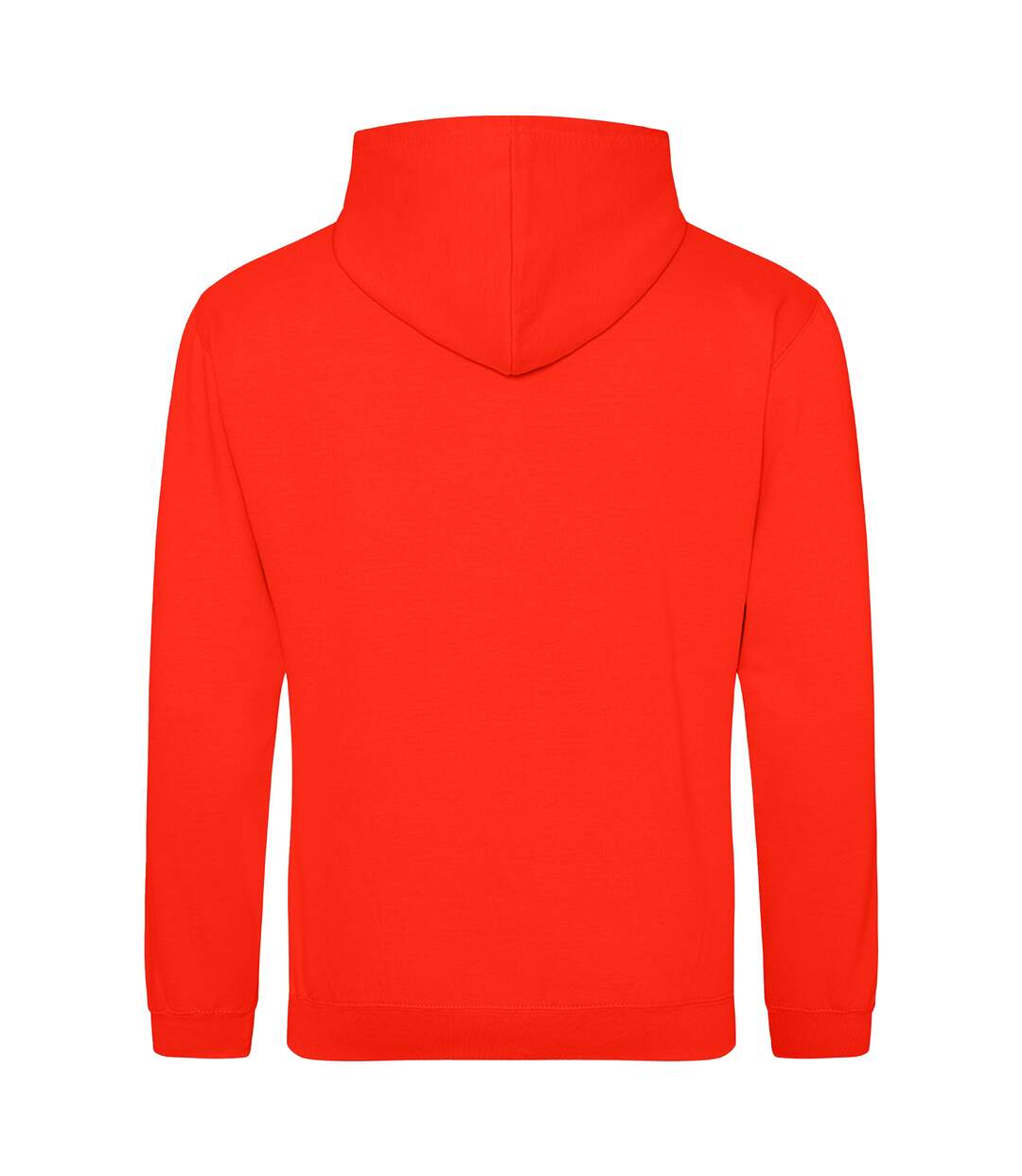 Sweat à capuche college adulte orange rougeâtre Awdis