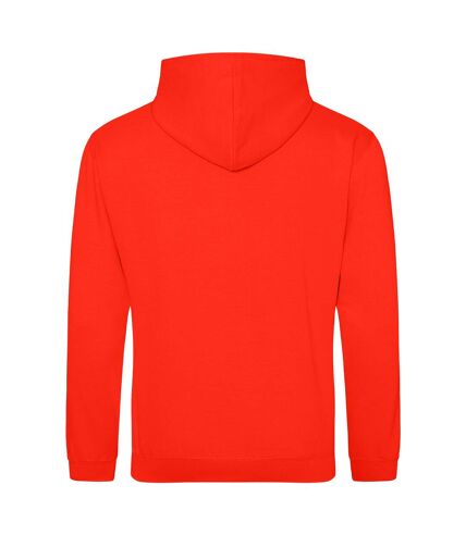Awdis Unisex College Hooded Sweatshirt / Hoodie (Sunset Orange)