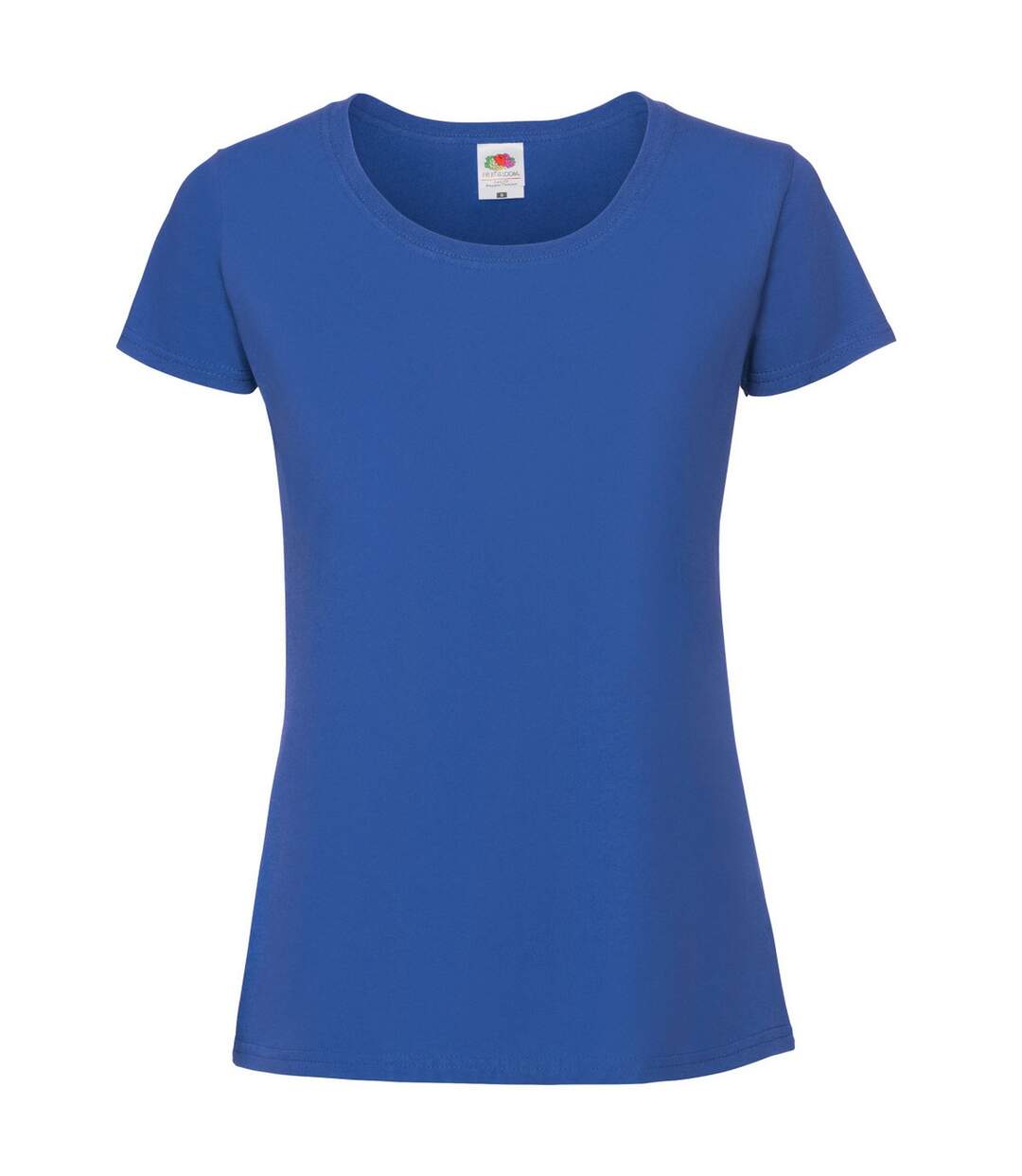 T-shirt femmes bleu roi Fruit of the Loom