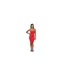 Womens/ladies Sweetheart Sleeveless Mini Dress Red Brave Soul-1
