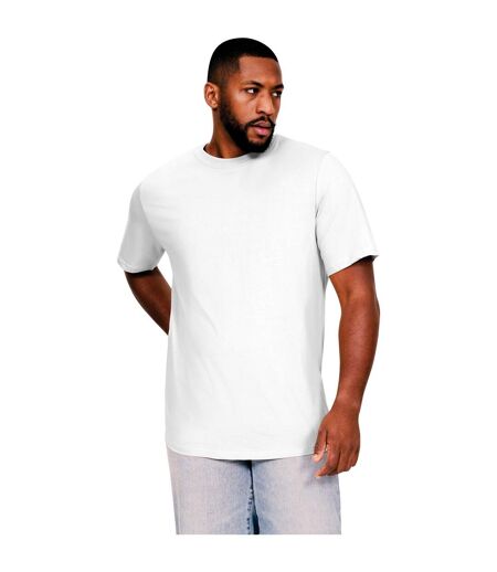 Casual Classics Mens Core Ringspun Cotton Tall T-Shirt (White) - UTAB605