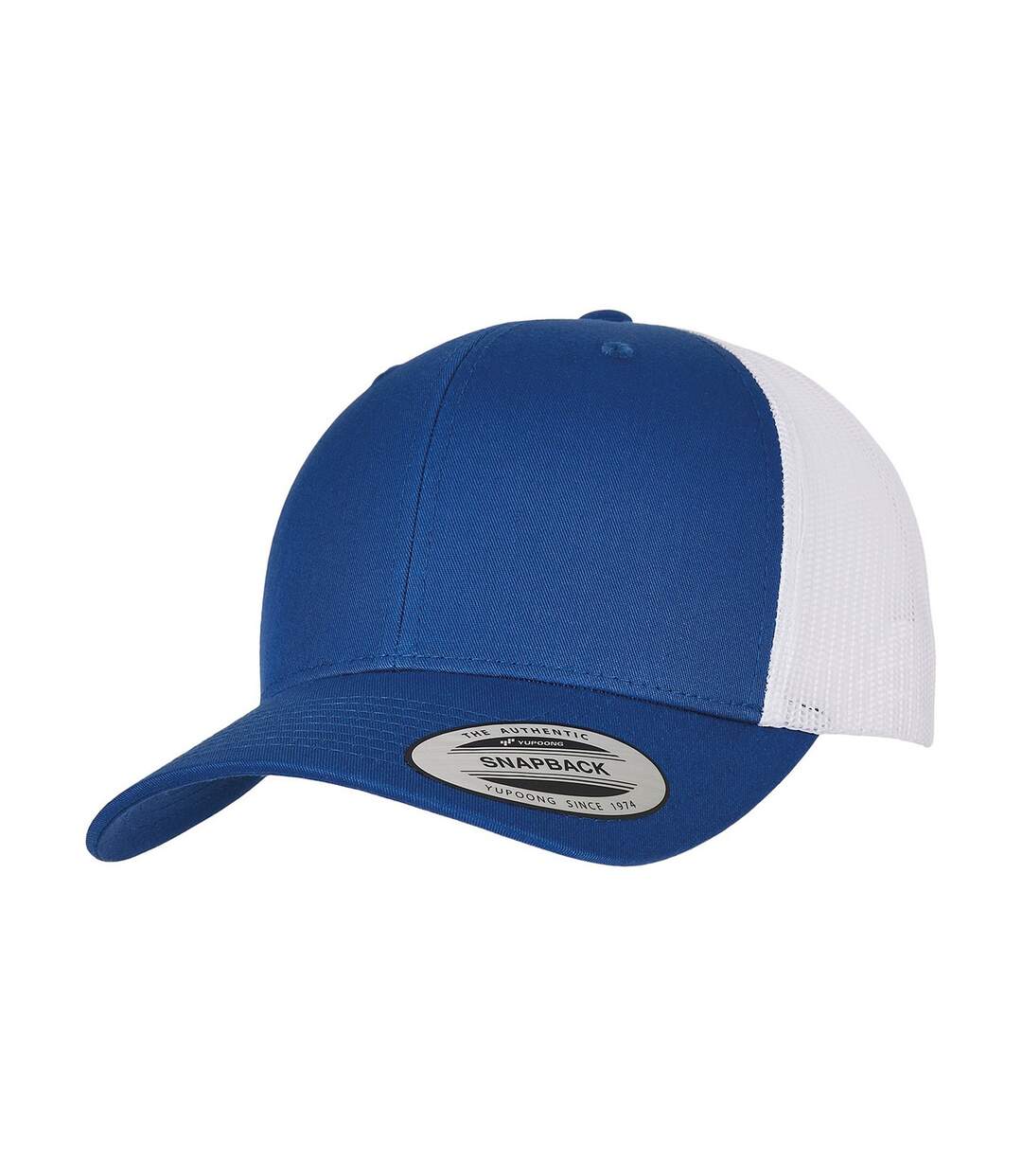 Casquette Trucker Bleu Roi Blanc Classic-1