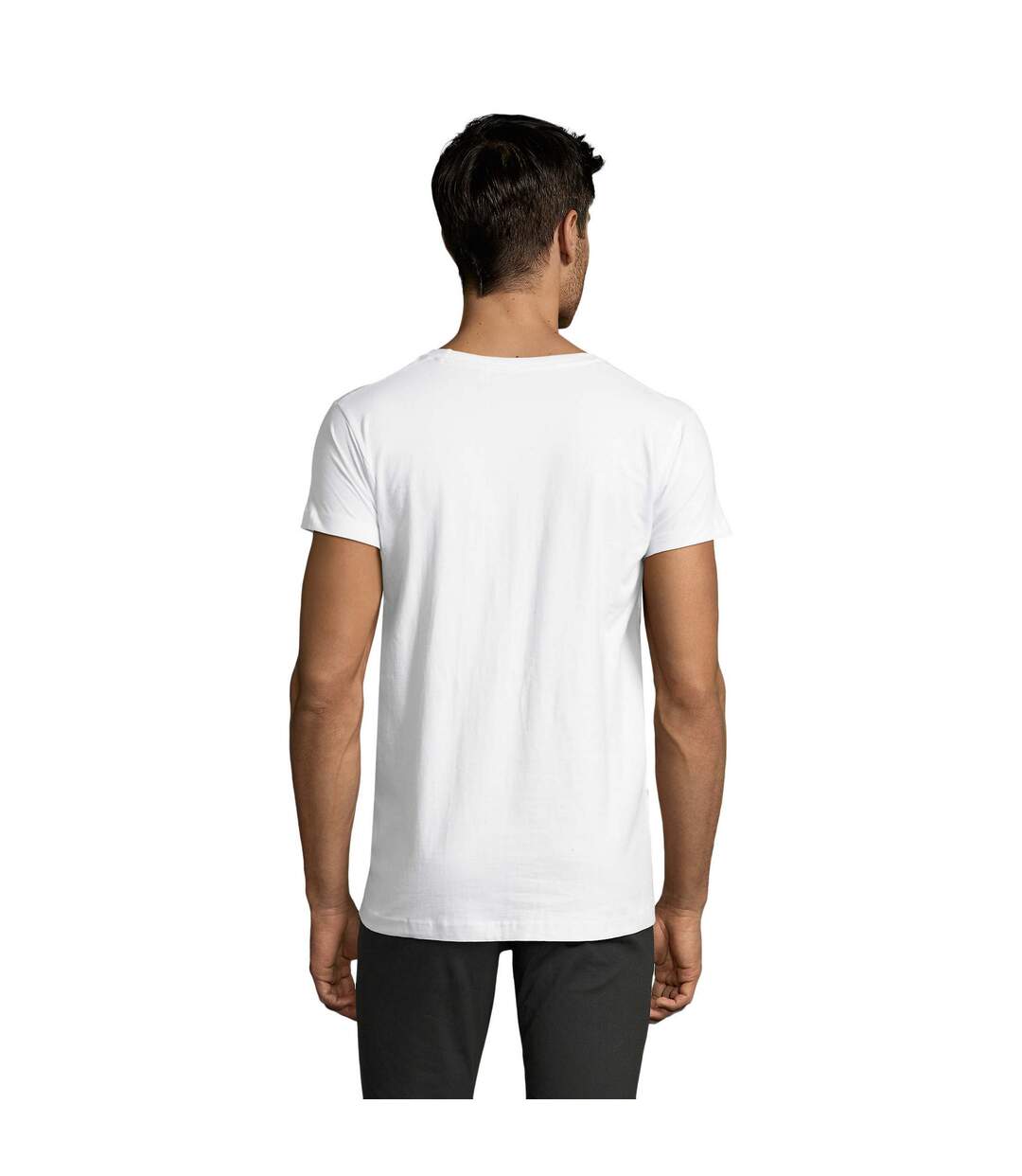 T-shirt Imperial Adulte Blanc SOLS-2