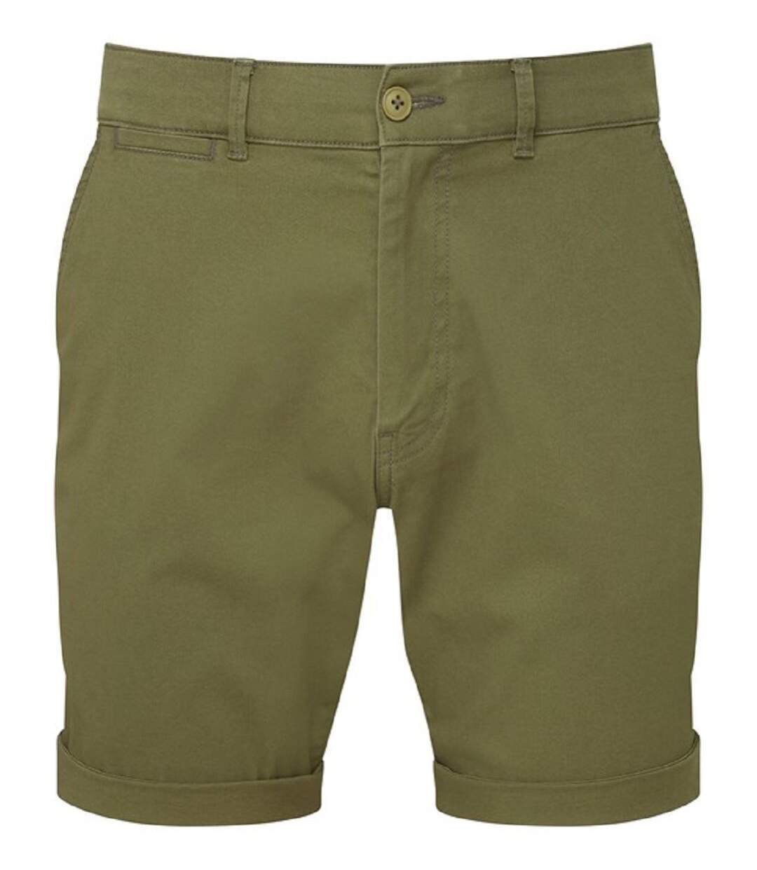 Bermuda chino - Homme - AQ058 - vert olive