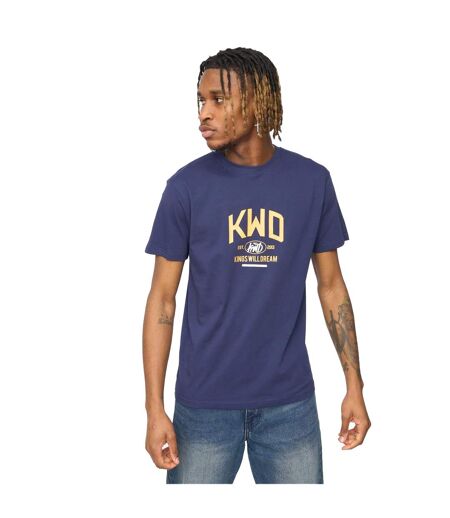 T-shirt Tattooed Homme Bleu Marine Kings Will Dream