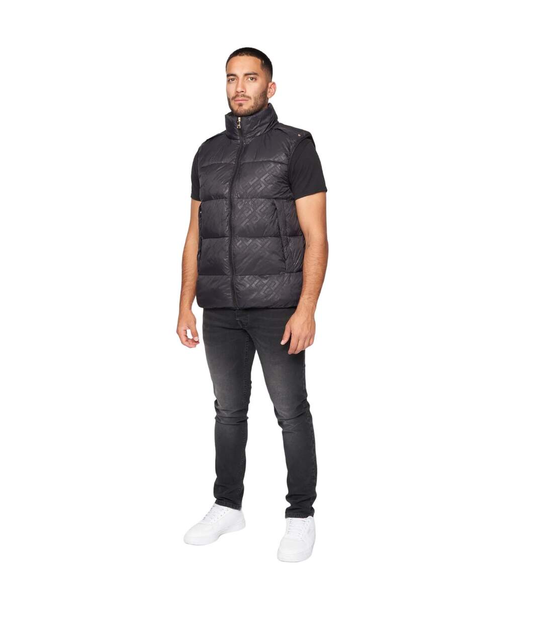 Veste sans manches aziri homme noir Glorious Gangsta-3