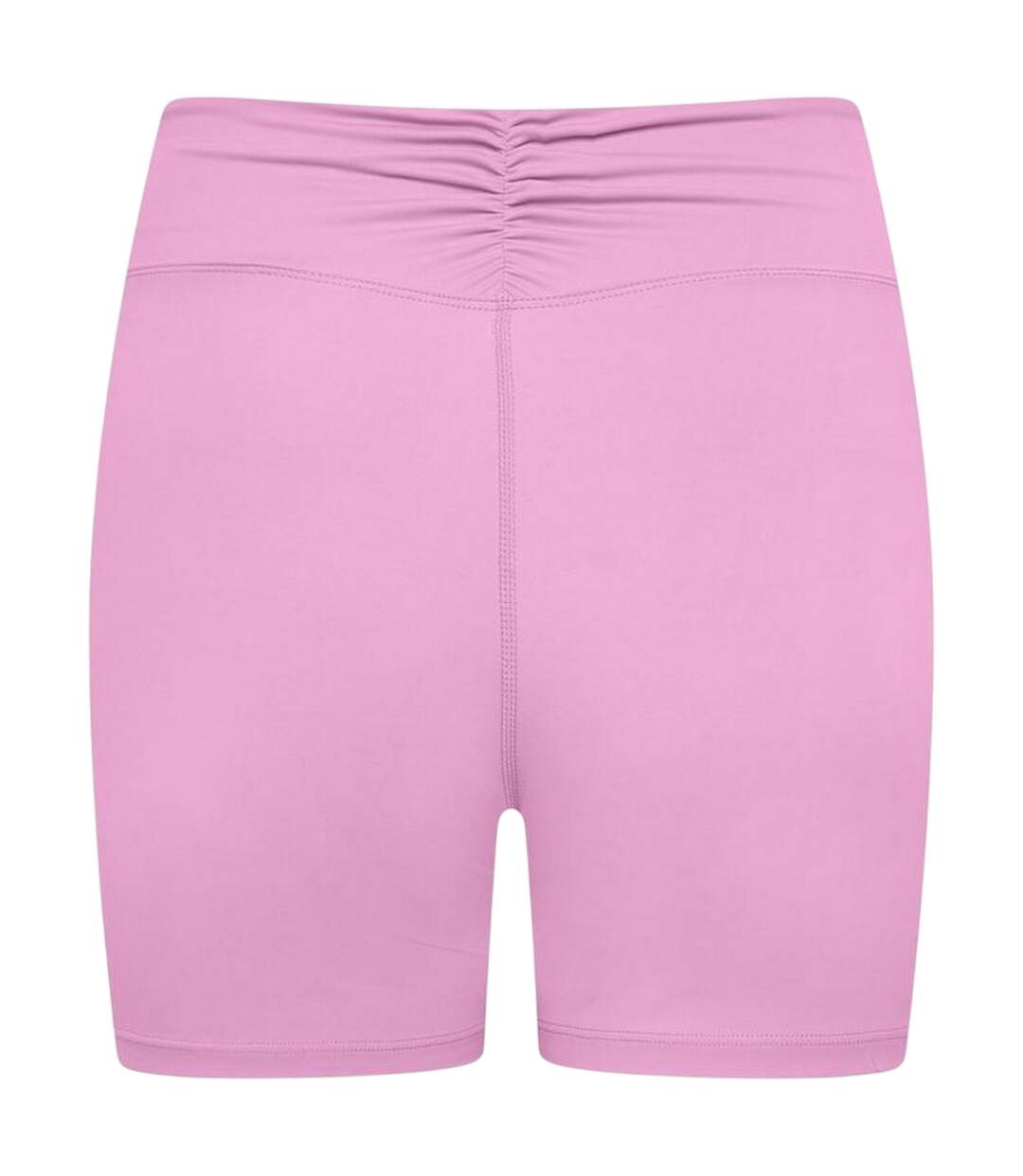Womens/ladies Scrunch Slim Shorts Pink Gym King-3