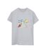 Disney T-shirt boyfriend en coton de The Little Mermaid Club Femme/Ladies (Gris sportif) - UTBI31004-1