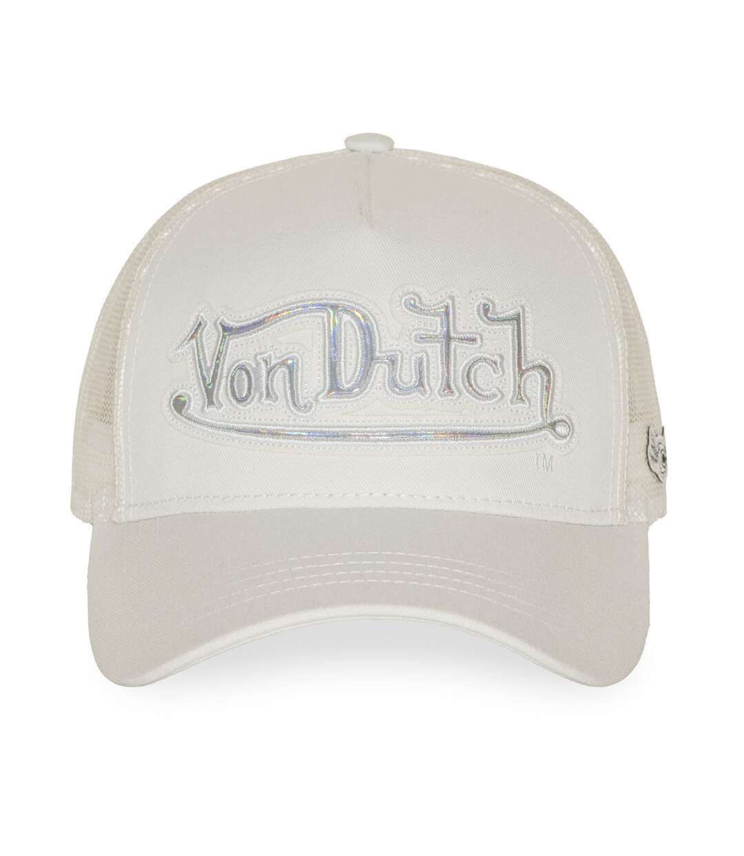 Casquette baseball avec filet et écusson hologramme Rainbow Vondutch-2