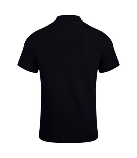 Mens Waimak Polo Shirt Black Canterbury
