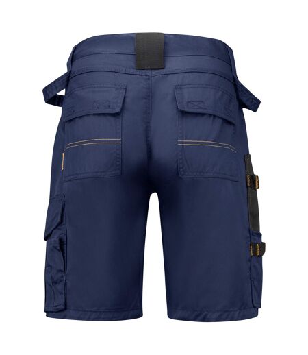 Mens Cargo Shorts Navy Black Jobman