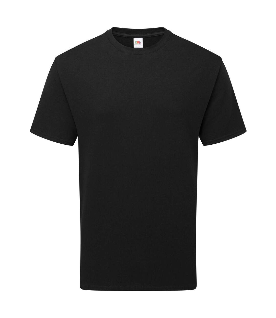 T-shirt Pure Adulte Noir Fruit Of The Loom-2