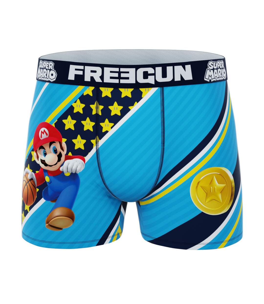 Lot de 3 boxers homme Super Mario Bros Freegun