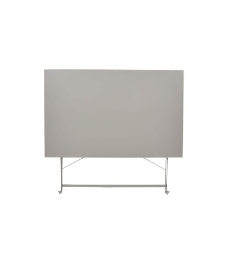 Table de Jardin Pliante Palerme 110cm Taupe