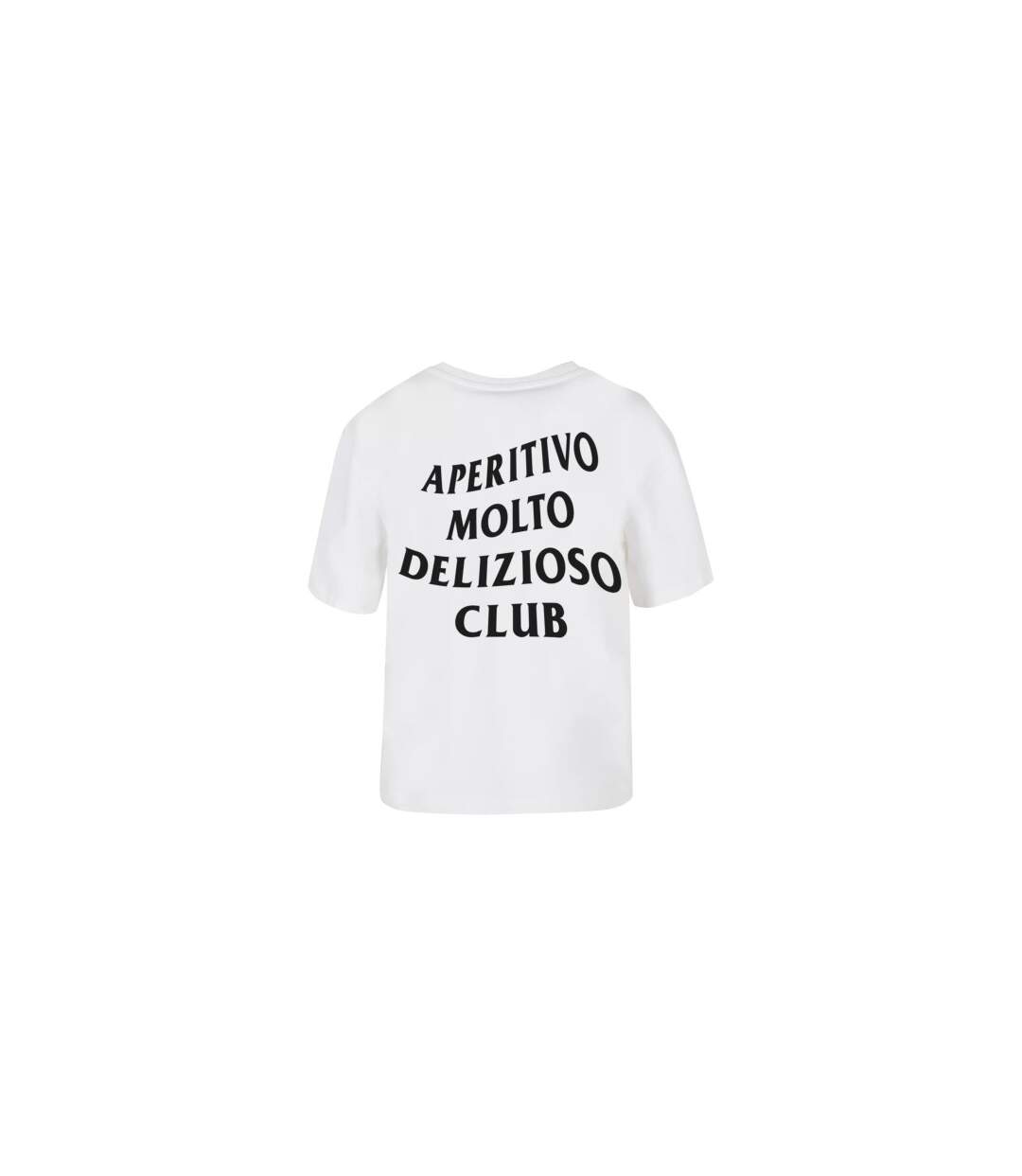 Womens/ladies Delizioso T-shirt White Miss Tee-3
