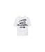 Womens/ladies Delizioso T-shirt White Miss Tee-3