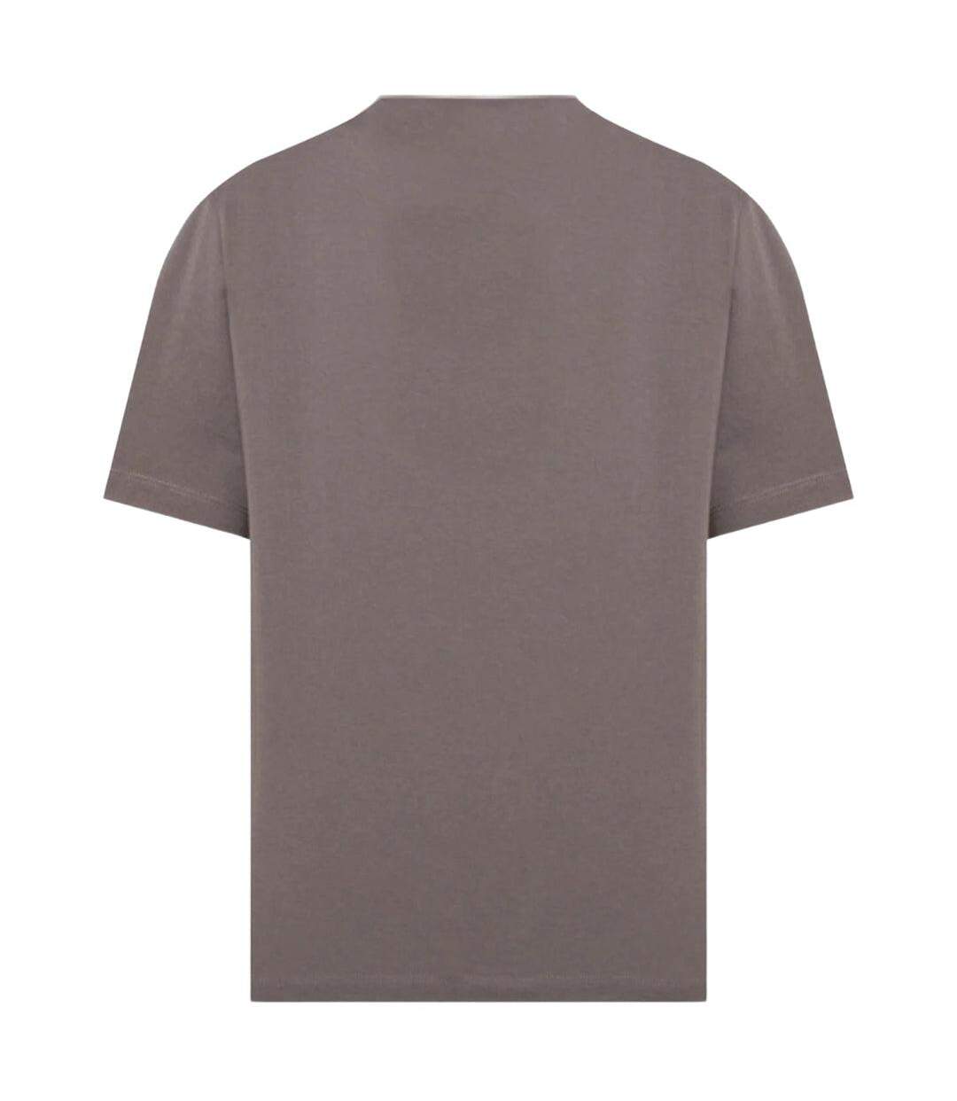 T-shirt Motif/style Miroir Homme Gris Off White-3