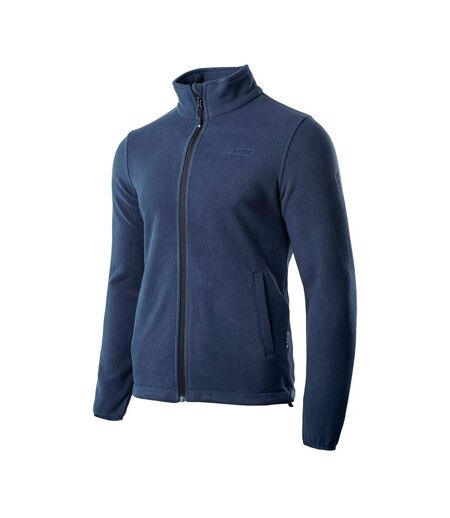 Mens Henis Logo Fleece Jacket Navy Hi-Tec