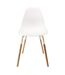 Chaise scandinave pieds métal et bois de hêtre Phenix (Lot de 6)