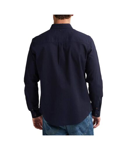 Chemise marine homme petrol industries sleeve uni
