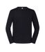 Fruit of the Loom Mens Iconic Long-Sleeved T-Shirt (Black)
