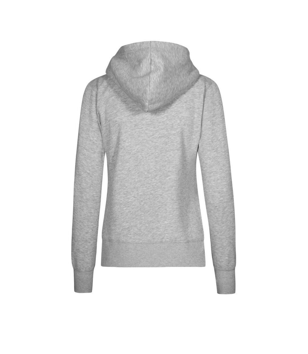 Veste À Capuche Femme Gris X.O By Promodoro-2