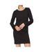 Robe Noire Femme Vila Viarmerone - L