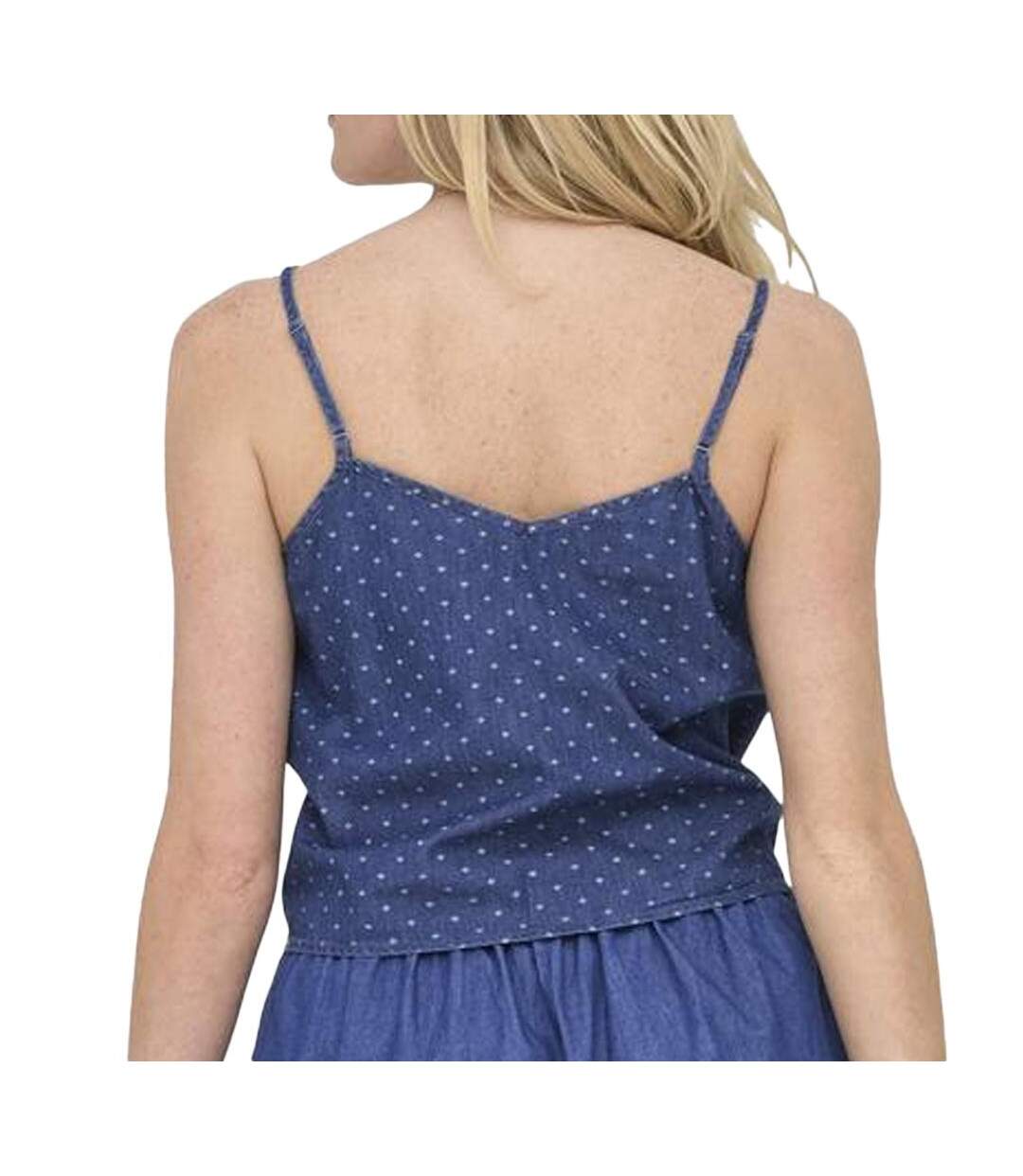 Débardeur bleu foncé femme only nova azure - l-2