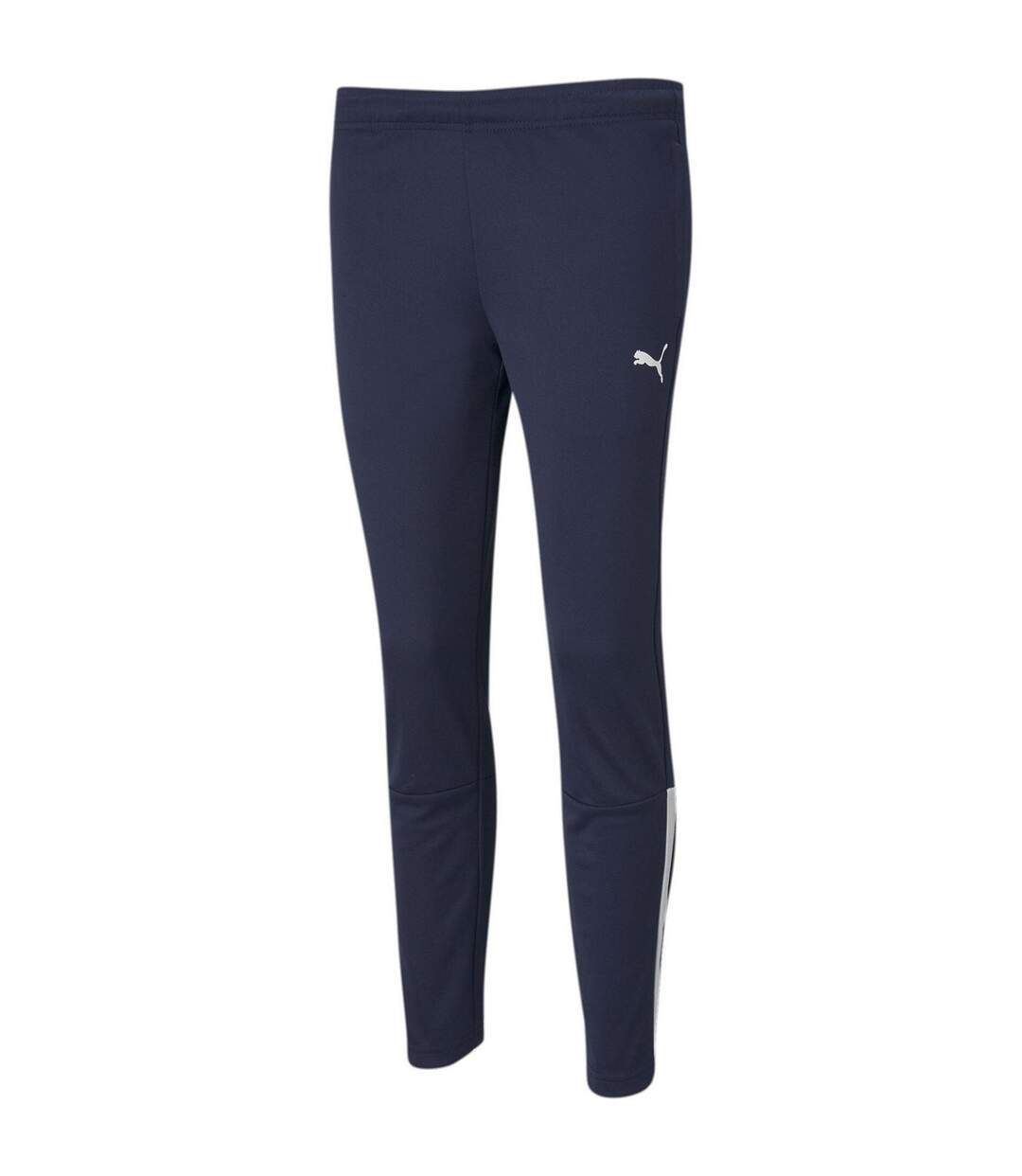 Pantalon De Survêtement Team Liga Femme Bleu Sombre Blanc Puma-1