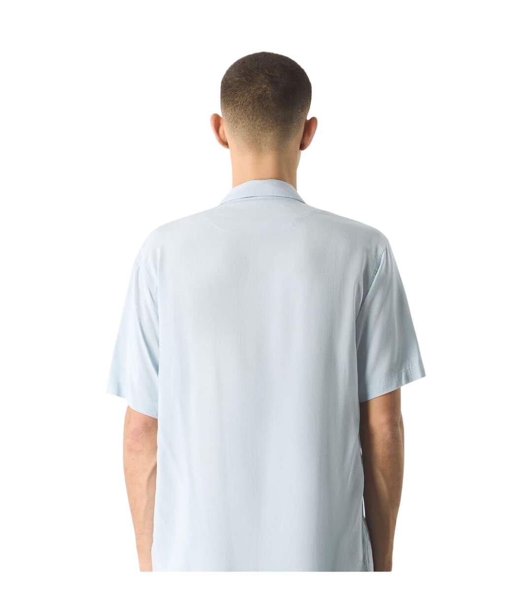 Chemise Manches Courtes Homme Bleu Pretty Green-3