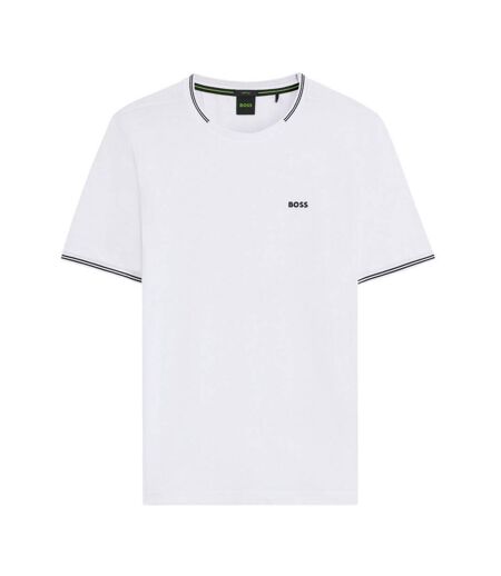 T-shirt Hbg Taul Homme Blanc Boss