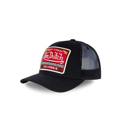 Casquette Trucker filet West Coast Noir Vondutch