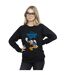 Disney Sweatshirt Donald Duck Furious Donald Womens/Ladies (Noir) - UTBI27900-2