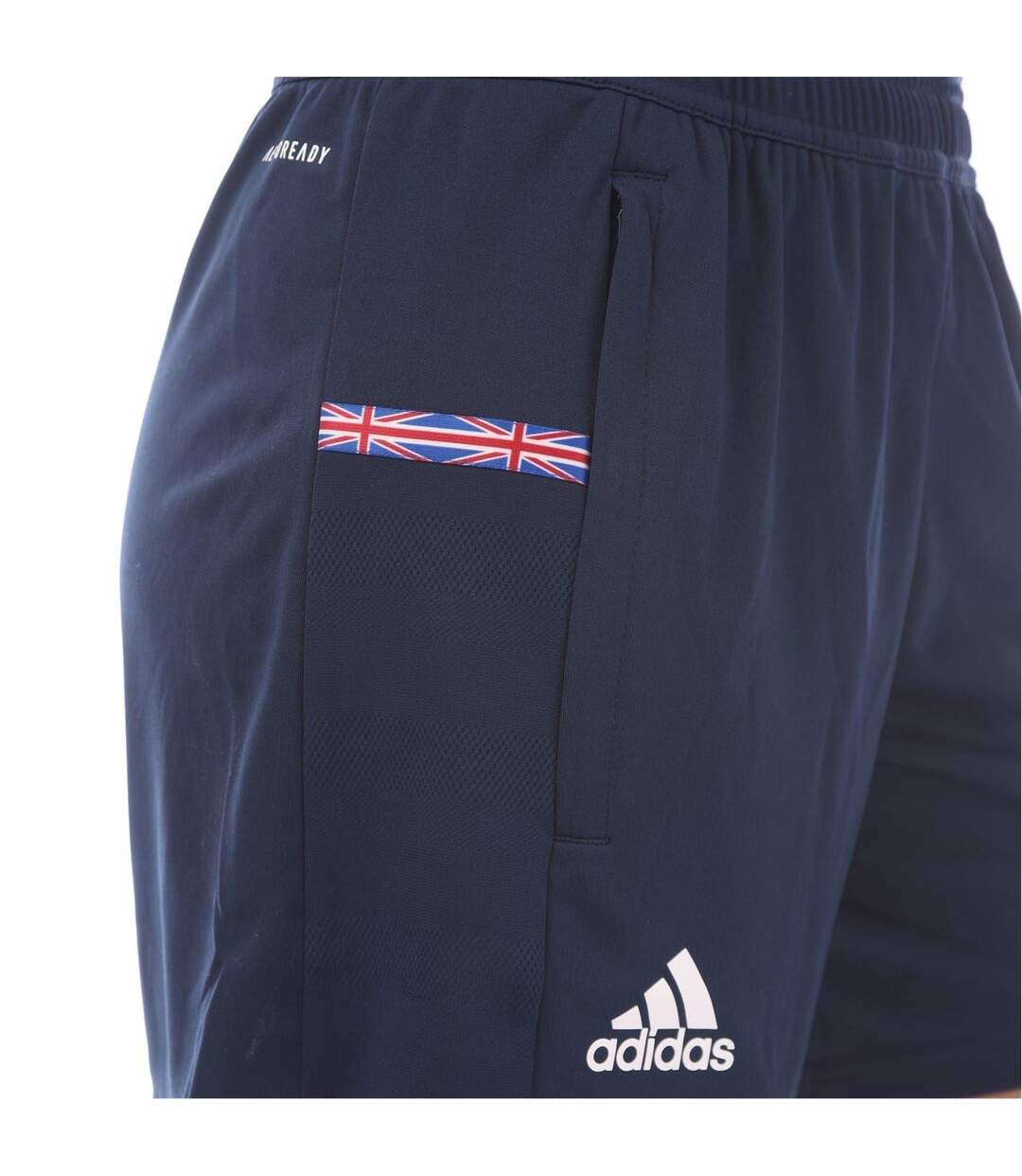 Womens/ladies Solid Shorts Navy Adidas-3