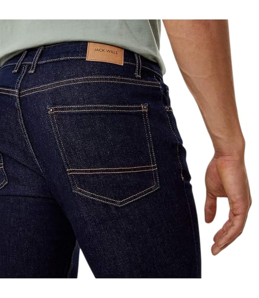 Jean Motif/style Délavé Homme Indigo Jack Wills-2