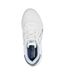 Mens Padel Leather Court Trainers White Blue Skechers-4