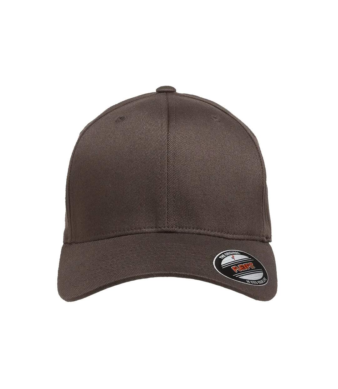 Casquette Marron Flexfit-4