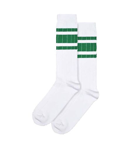 Classic Striped Chunky Rib Sport Socks for Men and Women