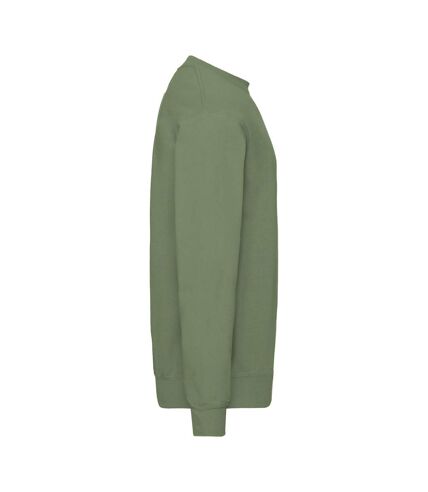 Sweat classic homme olive Fruit of the Loom