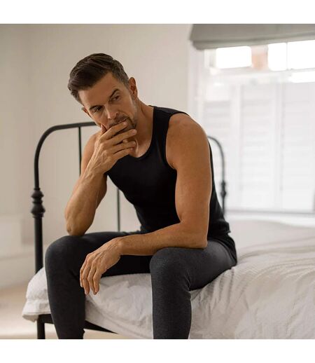 Homme Sous-Vêtements Thermique Haut Sans Manche