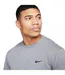 Mens Hyverse Swoosh Short-sleeved T-shirt Smoke Grey Nike-4