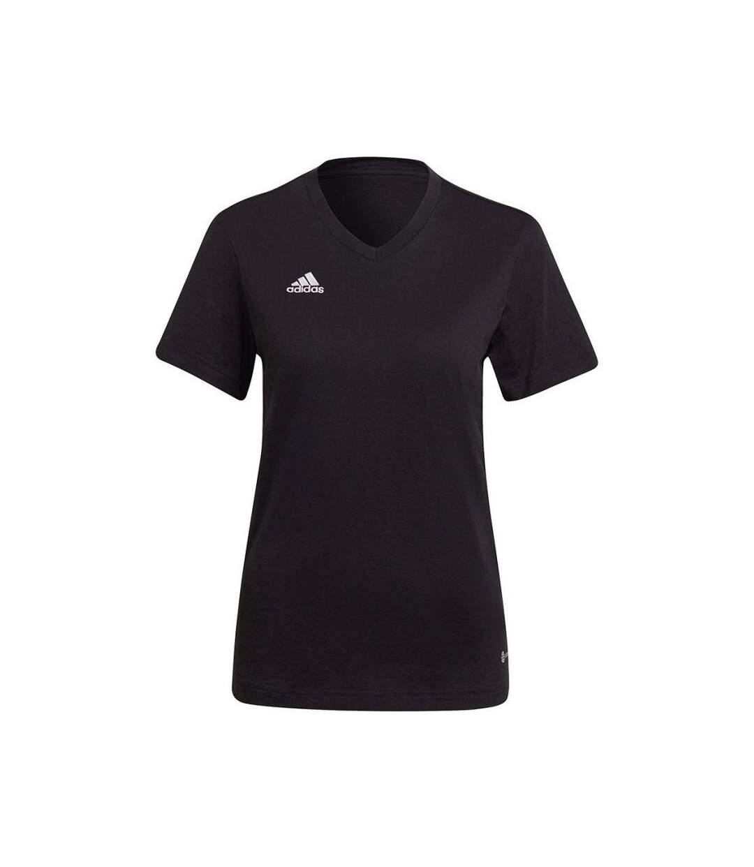 T-shirt Entrada Femme Noir Adidas-1