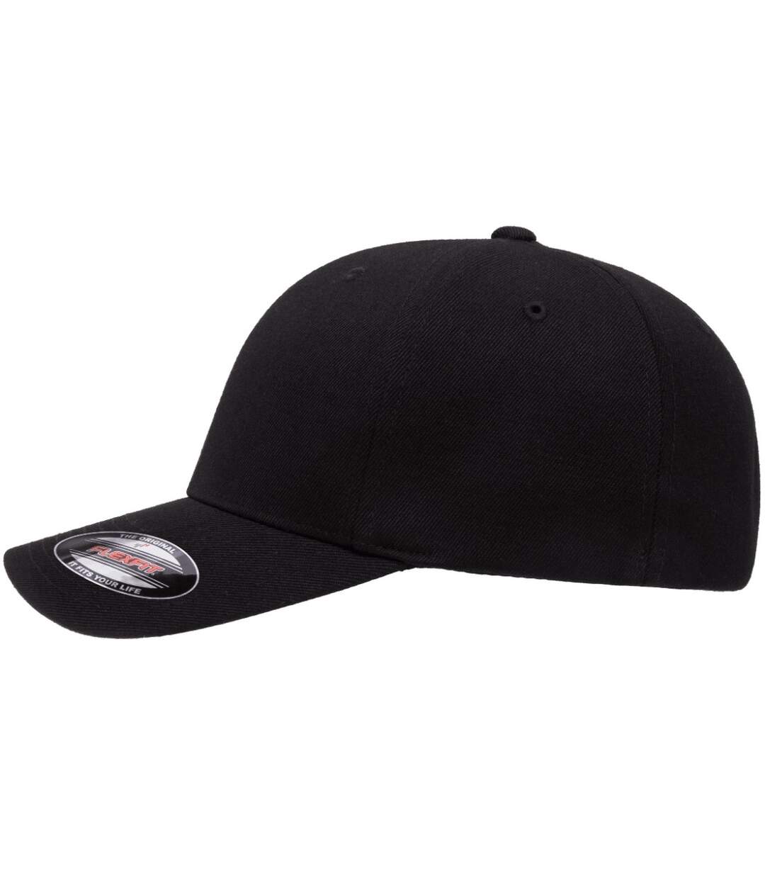 Casquette de baseball flexfit adulte noir Yupoong-3