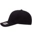 Casquette de baseball flexfit adulte noir Yupoong