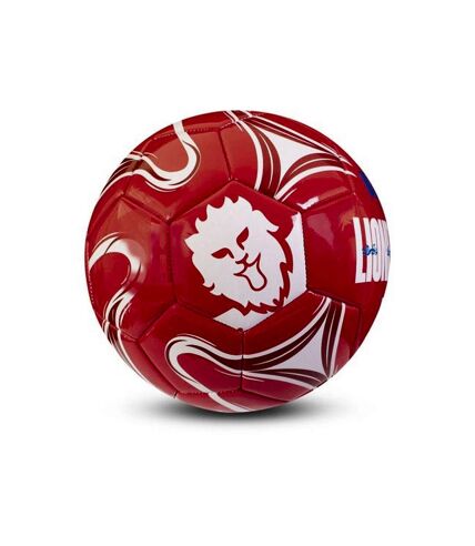 England Lionesses - Ballon de foot BE READY (Rouge / Blanc) (Taille 5) - UTBS3416